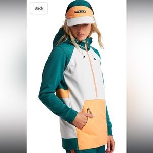 Women's Burton Crown Weatherproof Performance Pullover Hoodie Large